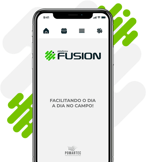 Aplicativo de apontamentos do sistema ERP Fusion